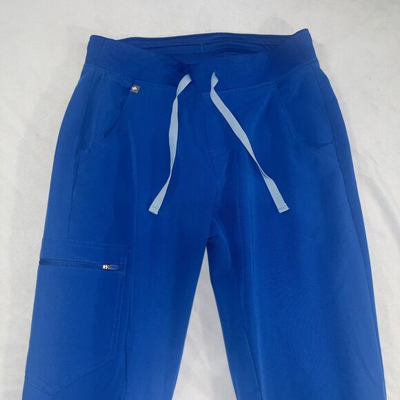Figs Technical Collection Hospital Scrubs Pants (Women's X-Small) Blue XS Jogger - Picture 2 of 10